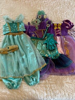 Girls' Princess Costume Set - Sparkle Dress & Accessories